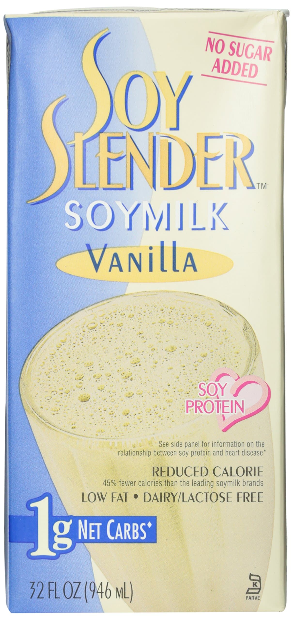 Soy Slender Soy Milk, Vanilla, Quart