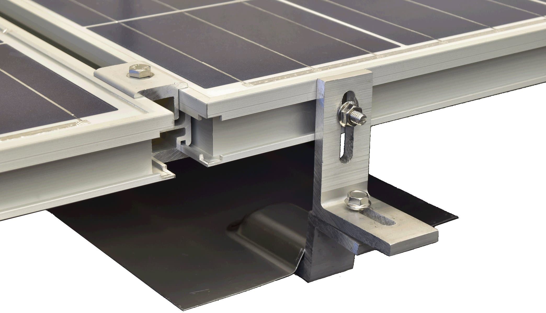 Magerack PV Solar System Boviet 260w Poly Modules Panels Black Frame Pack of 12 with MageMount Mounting System from