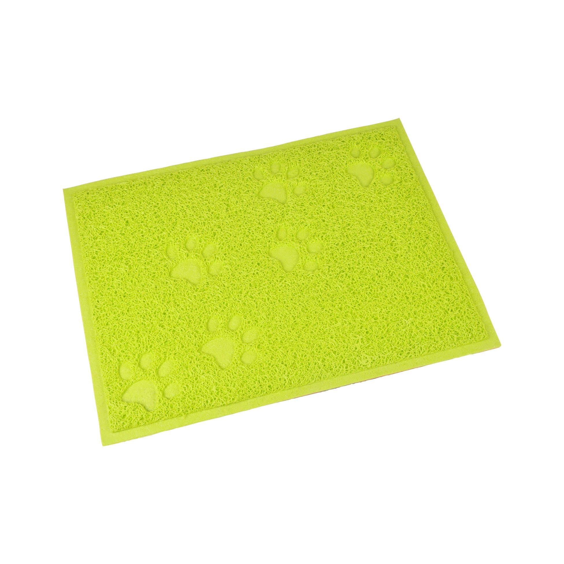 CODICO 6tap002vc Cat Litter Box Mat Paw Print Rectangle