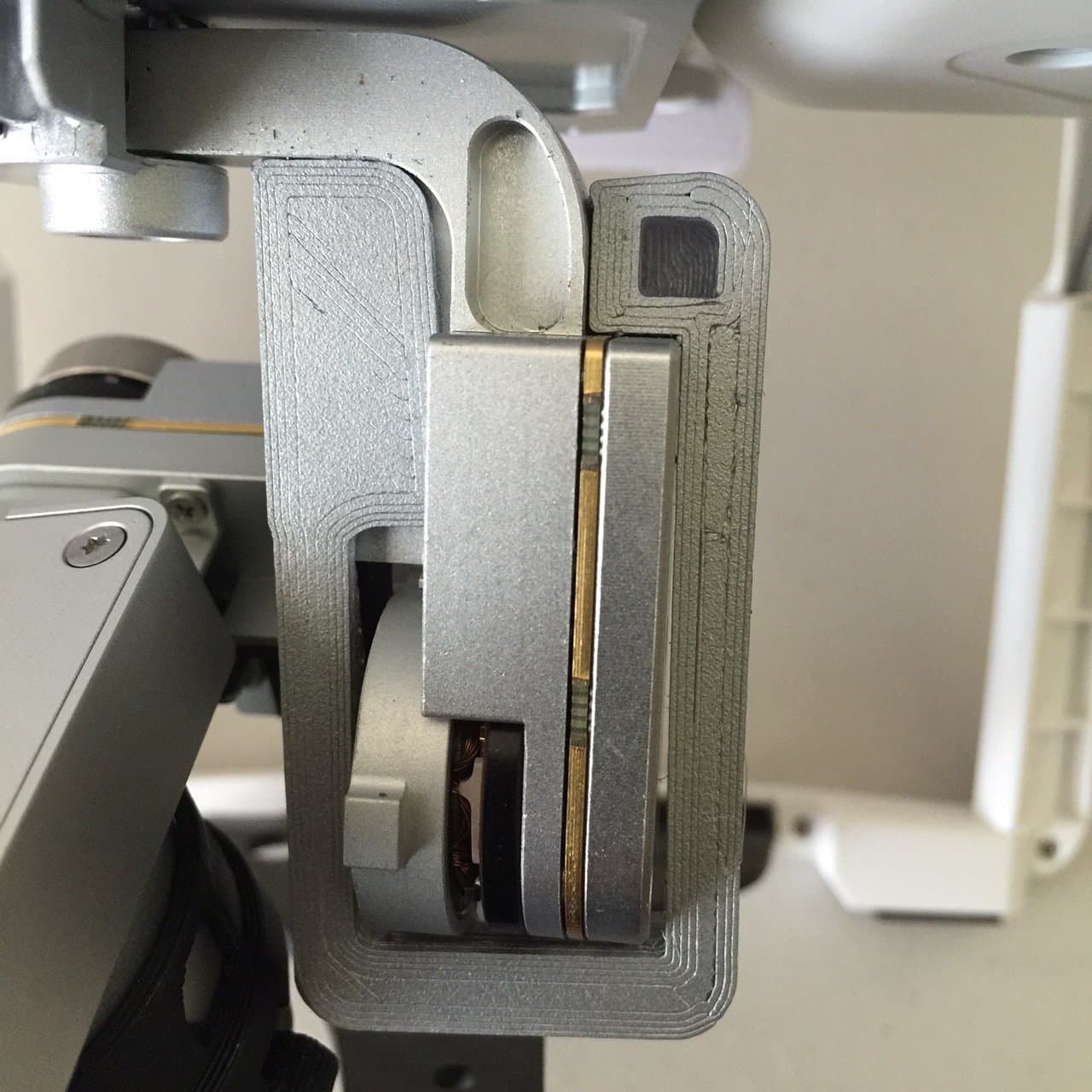 Dji Phantom 3 Silver Gimbal Guard (Protects Ribbon cable). Advanced & Professional