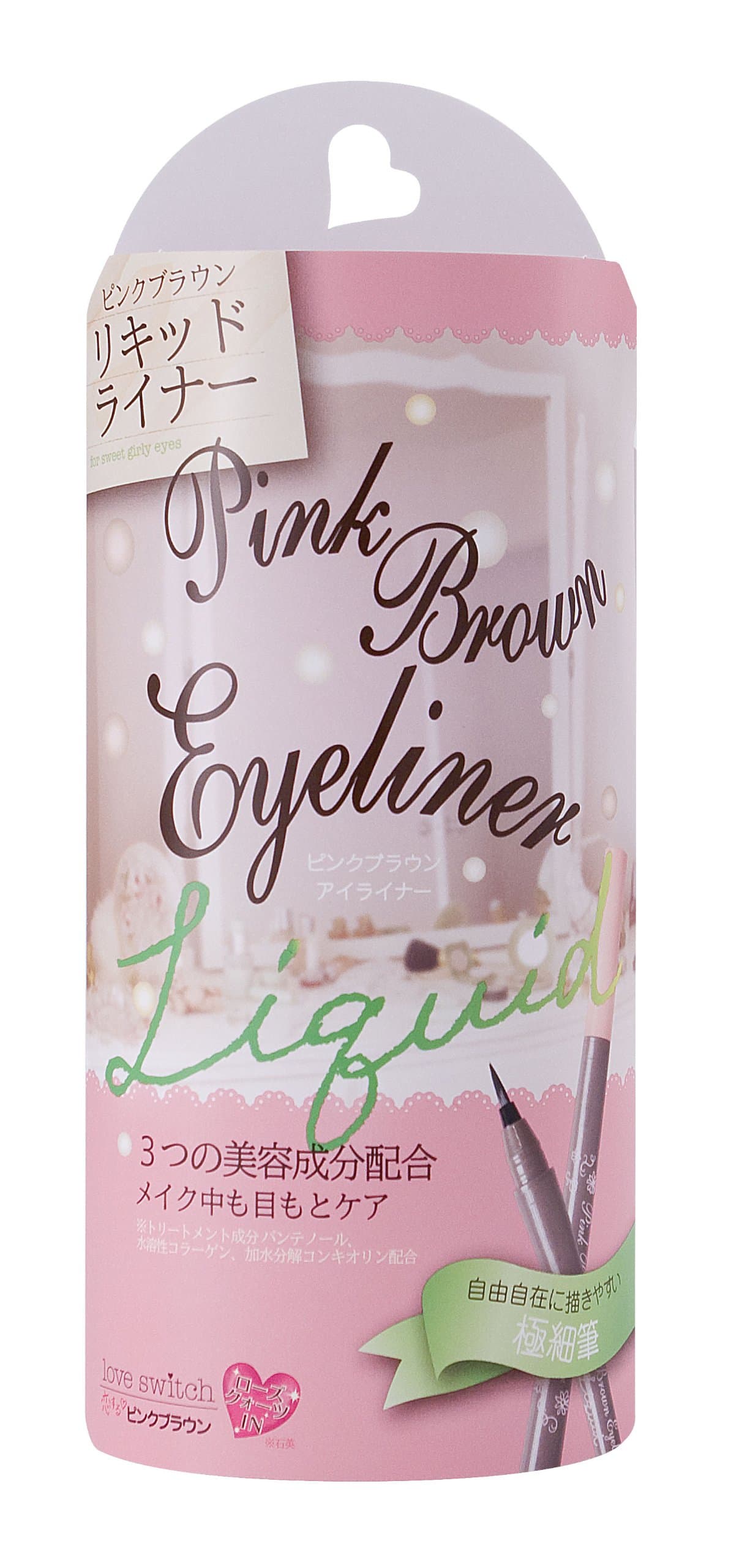 Love Switch / Liquid Eyeliner N (Pink Brown)