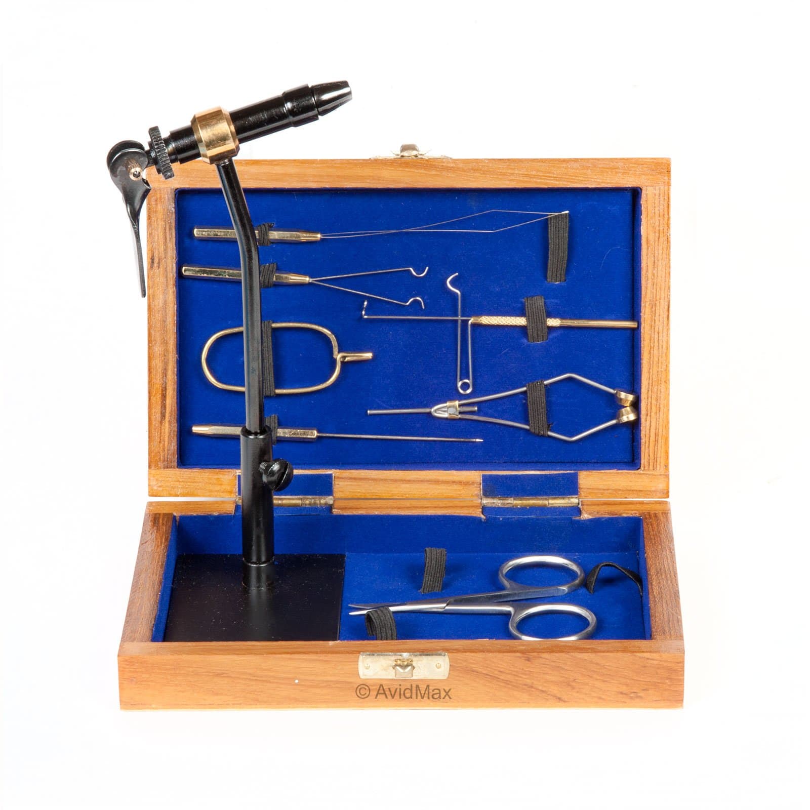 Umpqua Fly Tying Tool Kit With Wood Case