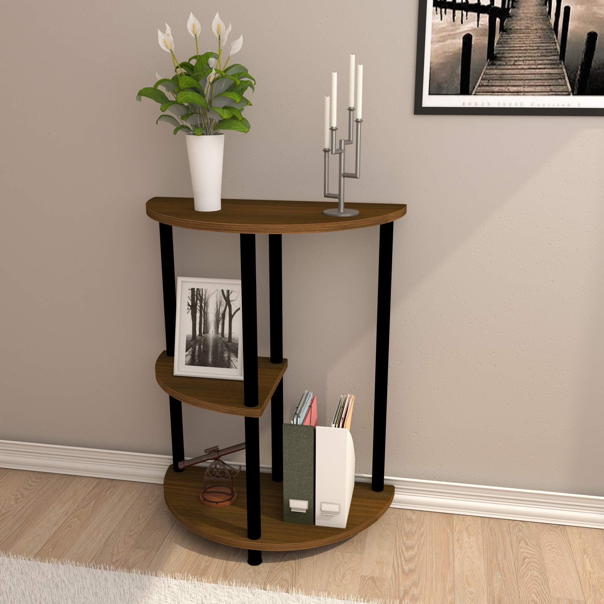 Townsville Sintra Multipurpose Display Unit (Matte Finish, Chalet)