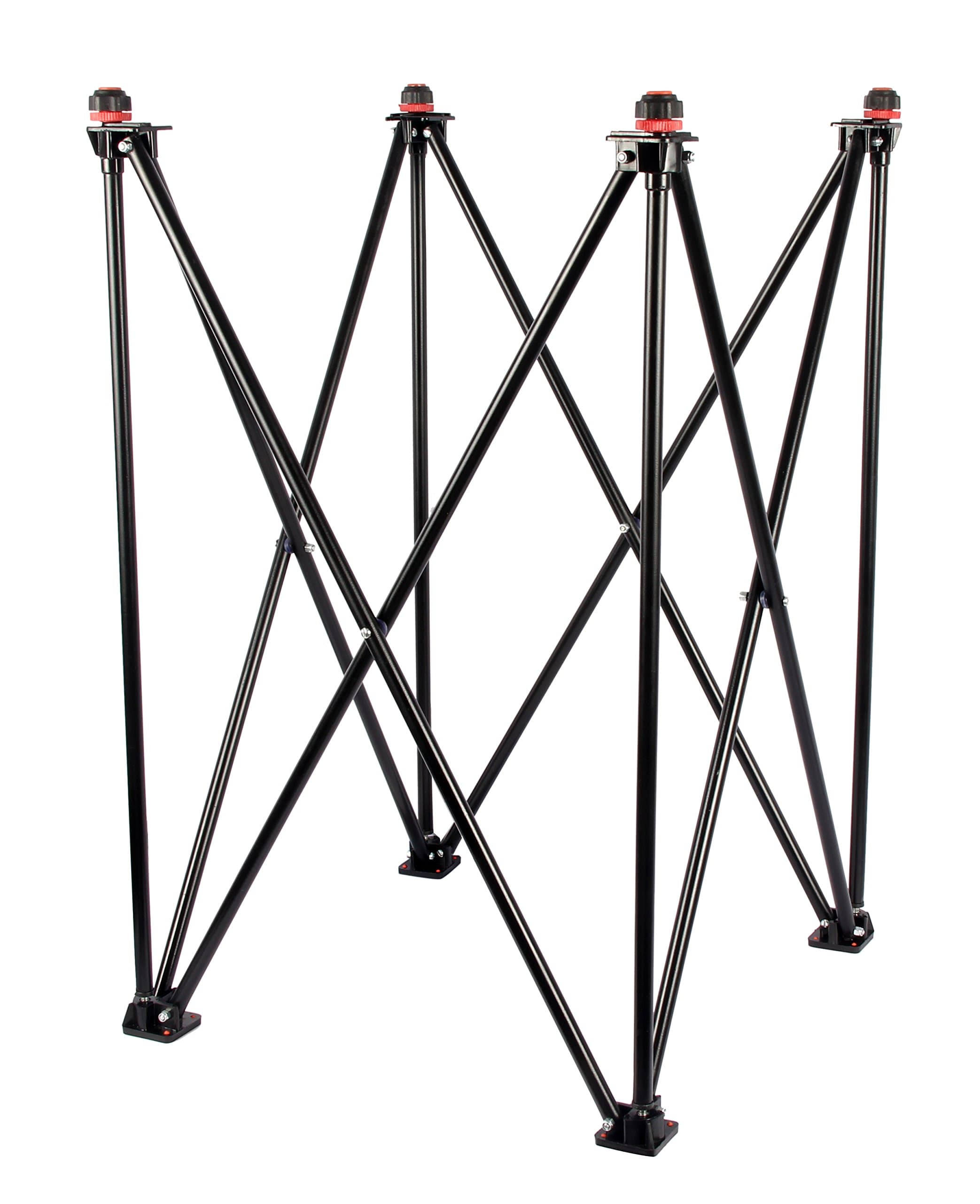 Tenstar Ajustable Easy fold Carrom Stand (Black)