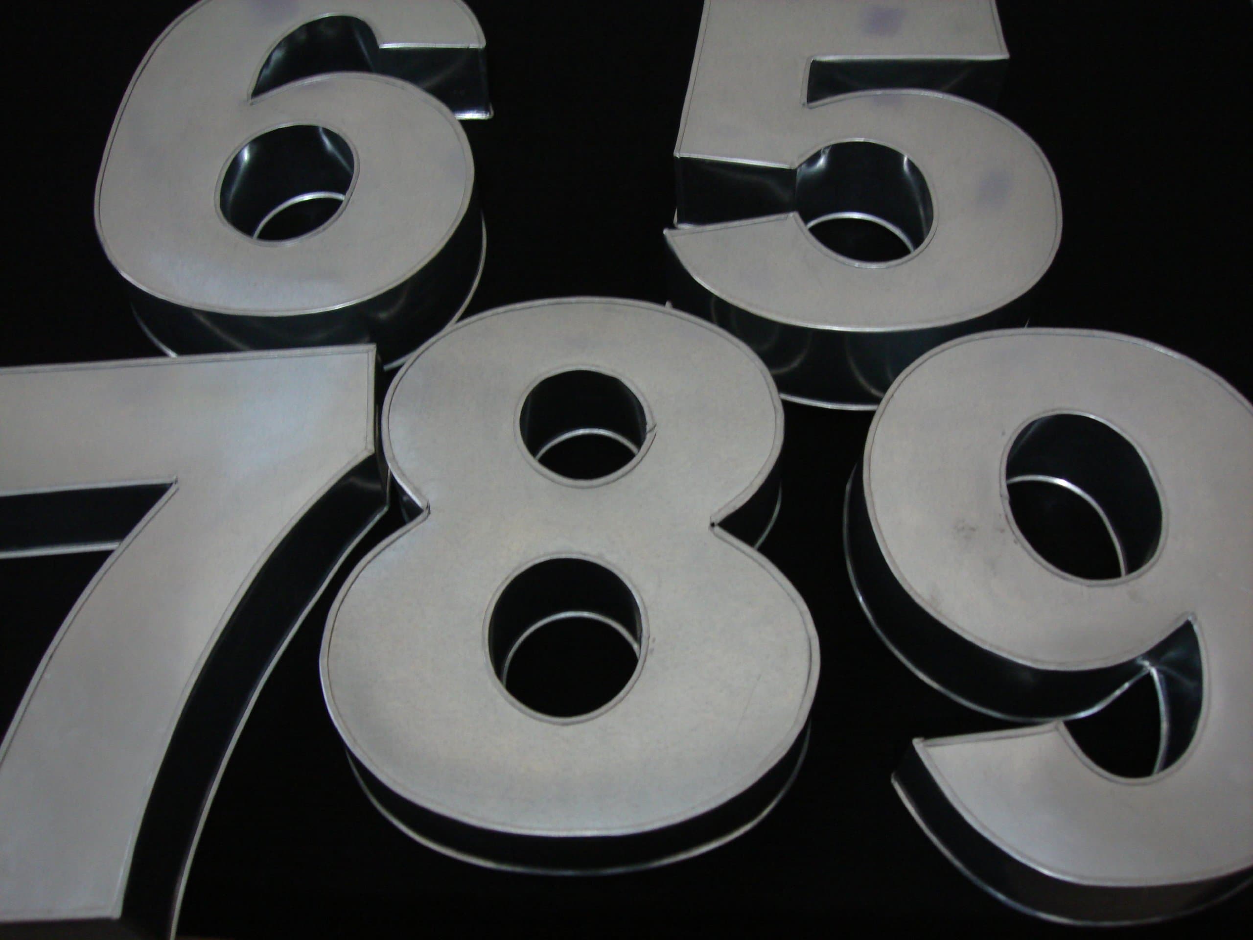 Number Cake Baking Tin - Large 5 - 3" Deep