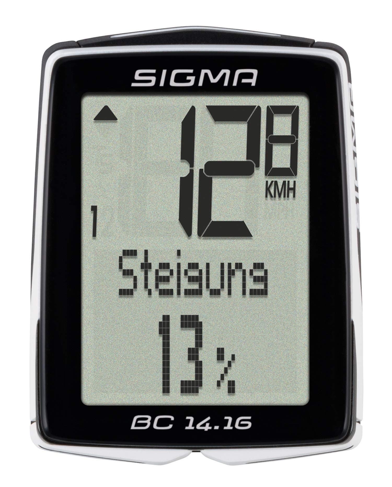 Sigma SportBicycle Computer BC 14.16, 14 Functions, Altitude, wired Bike Computer, Black