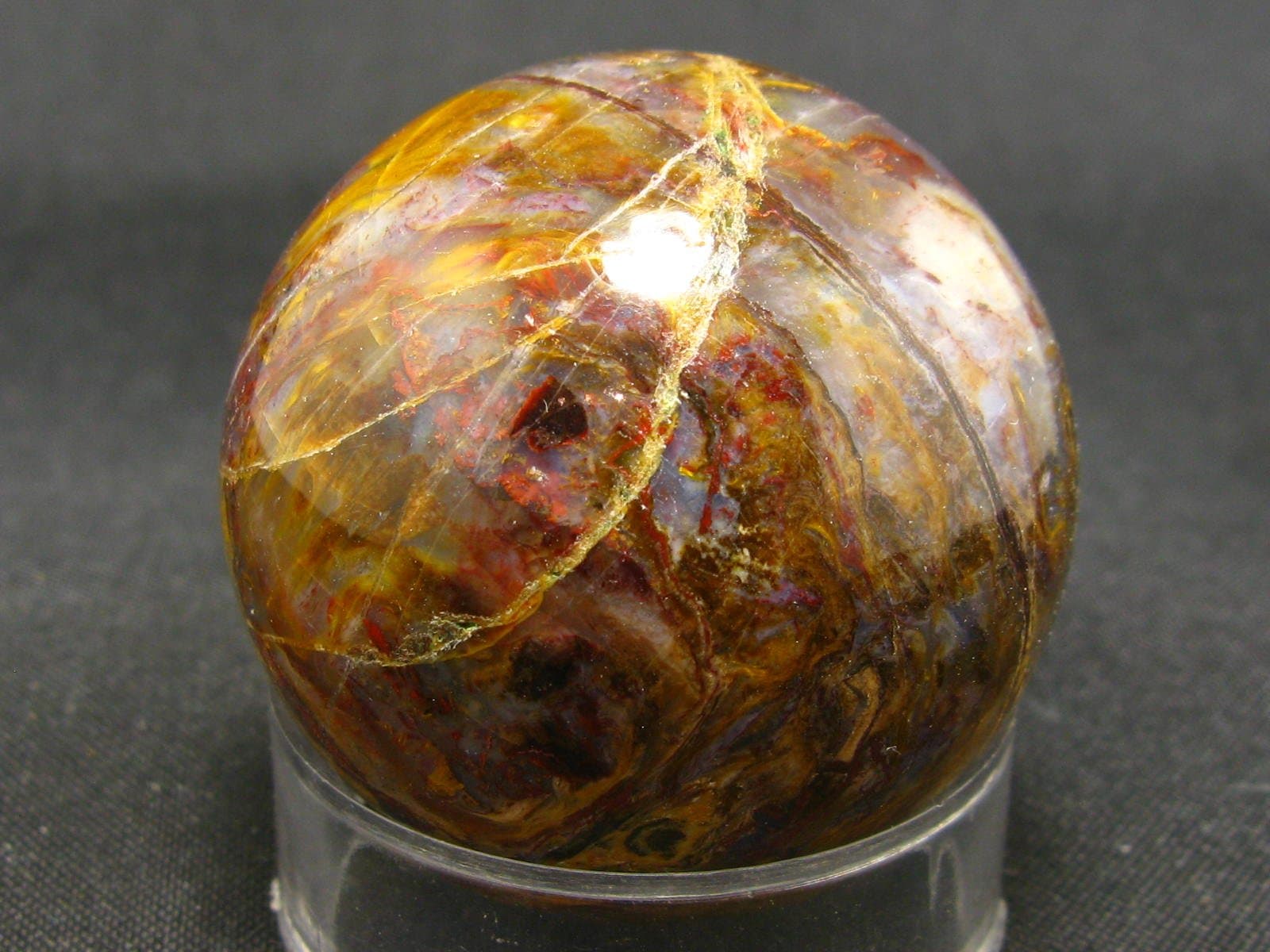 Pietersite Sphere From Namibia - 1.3"