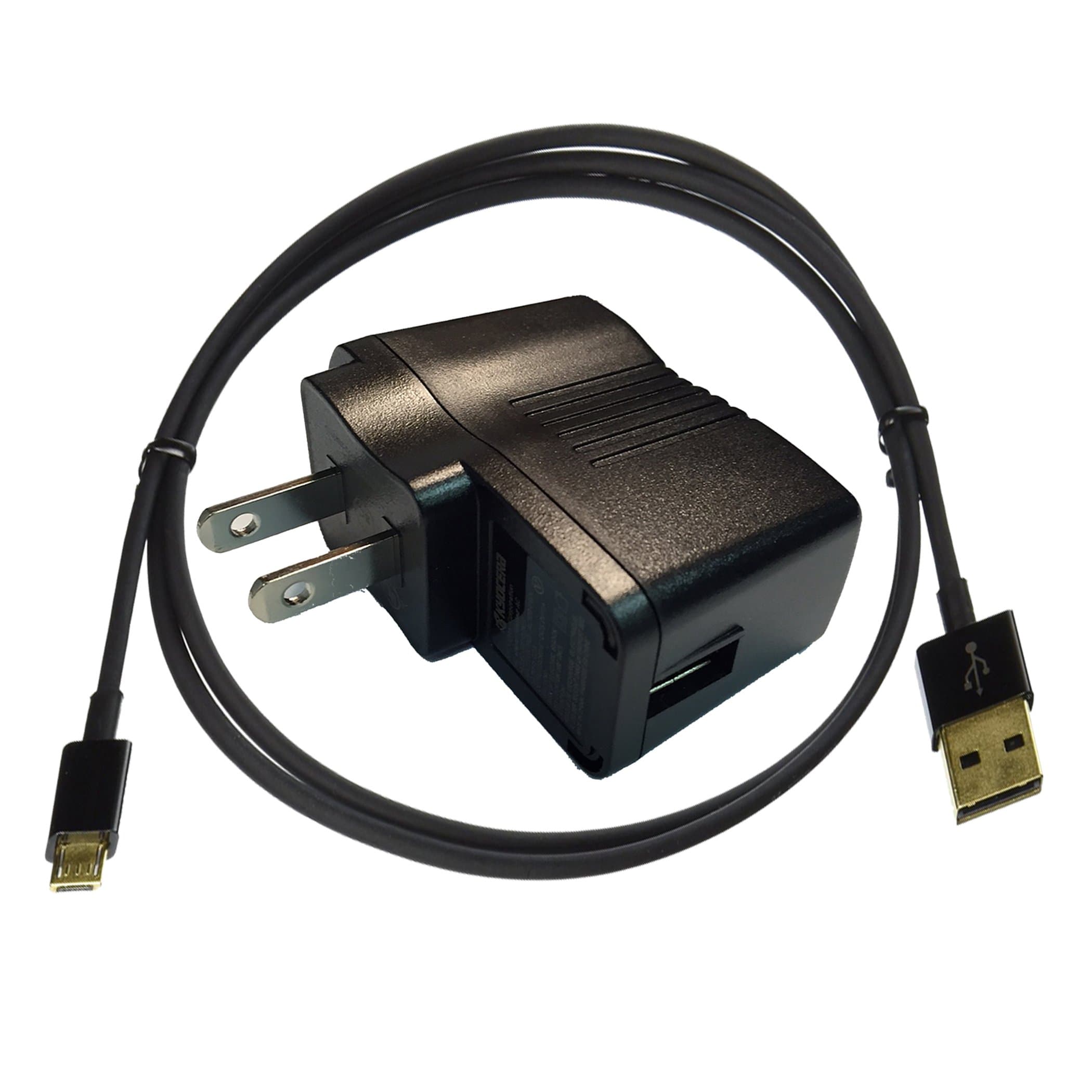 EXCELSSL Product AC Adapter/Charger + Micro USB Cable