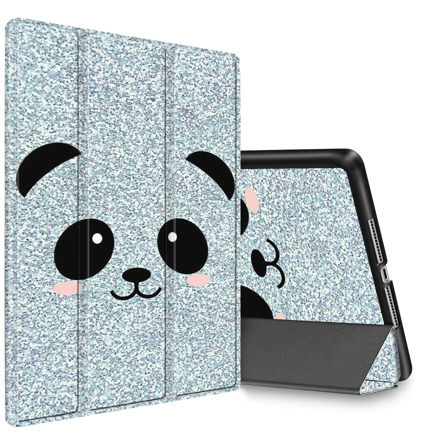 AIRWEE Case for iPad 10.2 Case/iPad 7th Generation 10.2" 2019 Tablet Case Slim Lightweight Stand Cover with Auto Wake/Sleep for iPad Air 2019,Cute Panda
