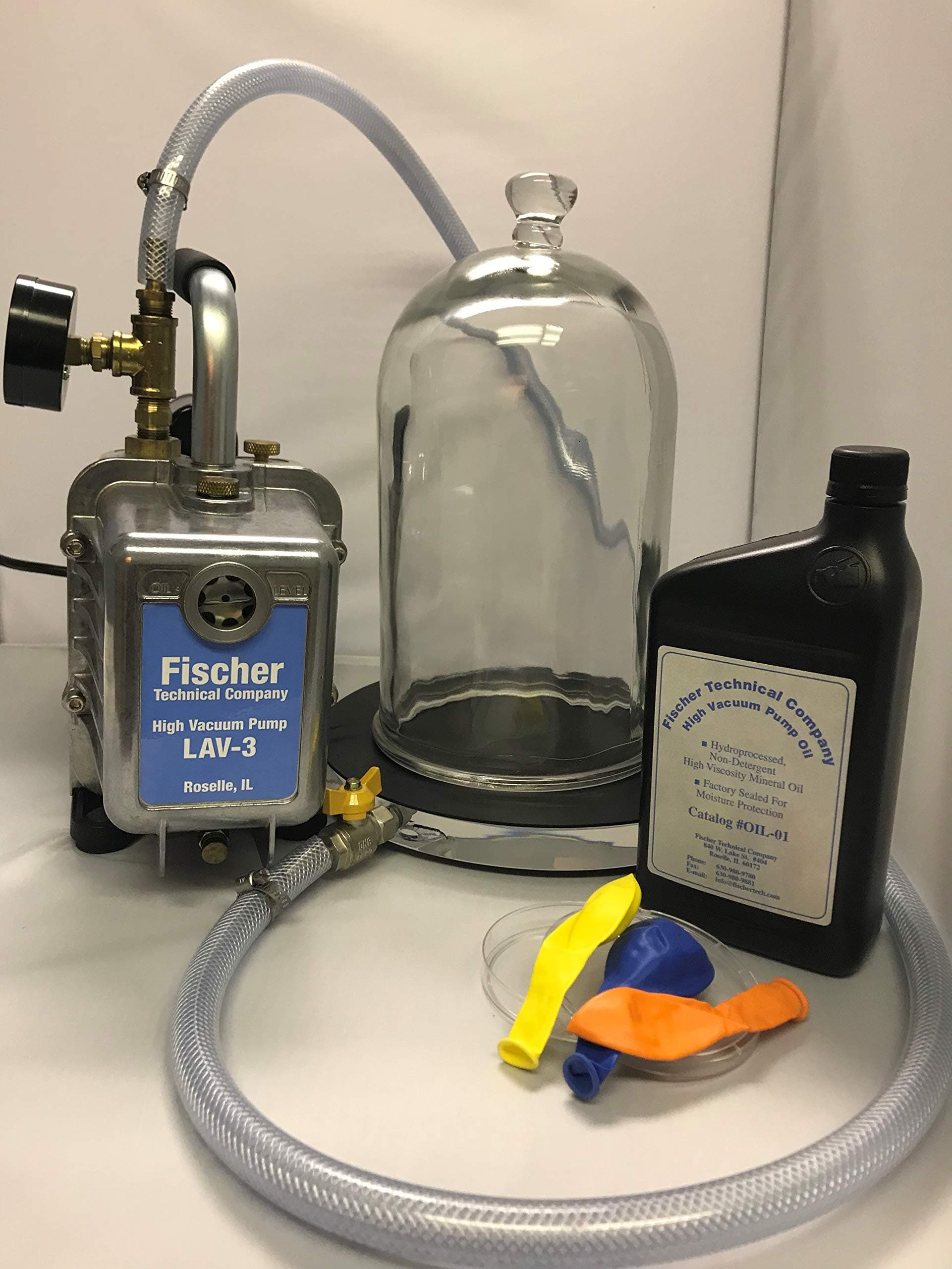 Vacuum Pump Kit (Complete Vacuum Demonstration Kit)