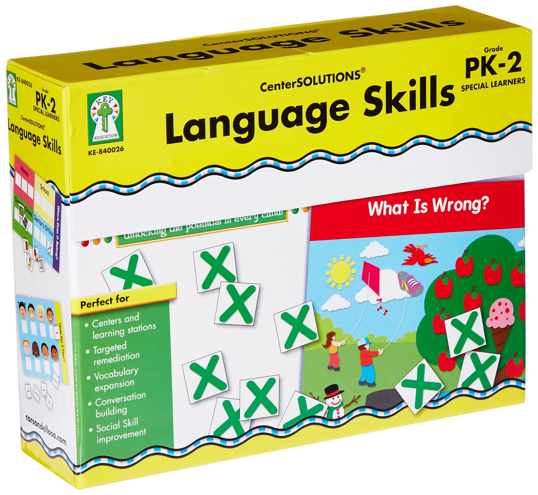 Key Education Publishing Language Skills File Folder Game