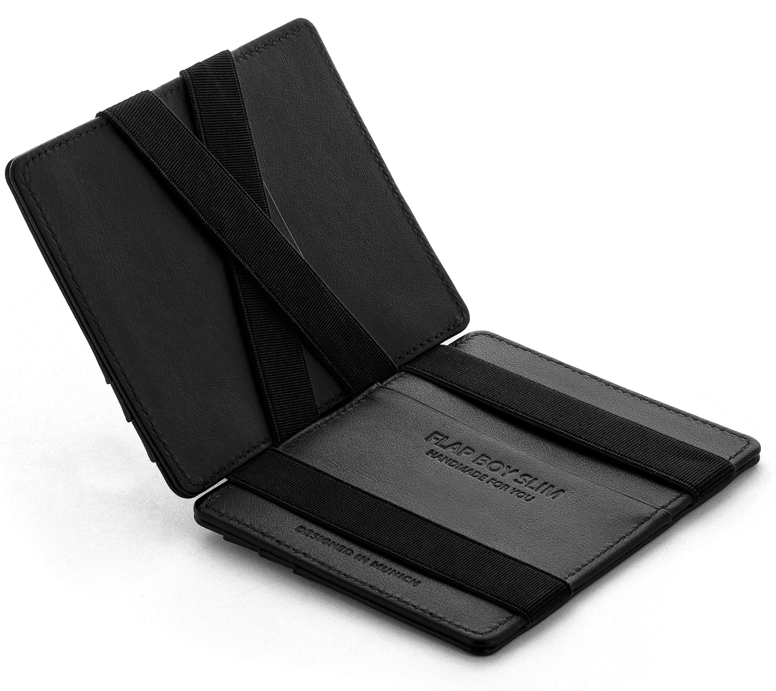 Magic Wallet Flap Boy Slim Front Pocket Jaimie Jacobs RFID