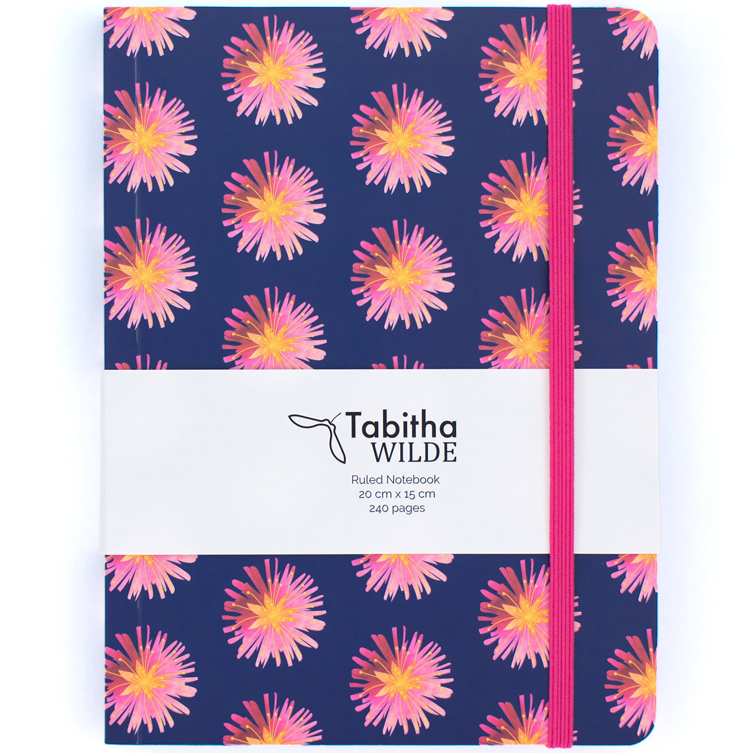 Tabitha Wilde Personal Journal Diary A5 Lined Notebook 240 Pages Soft Cover
