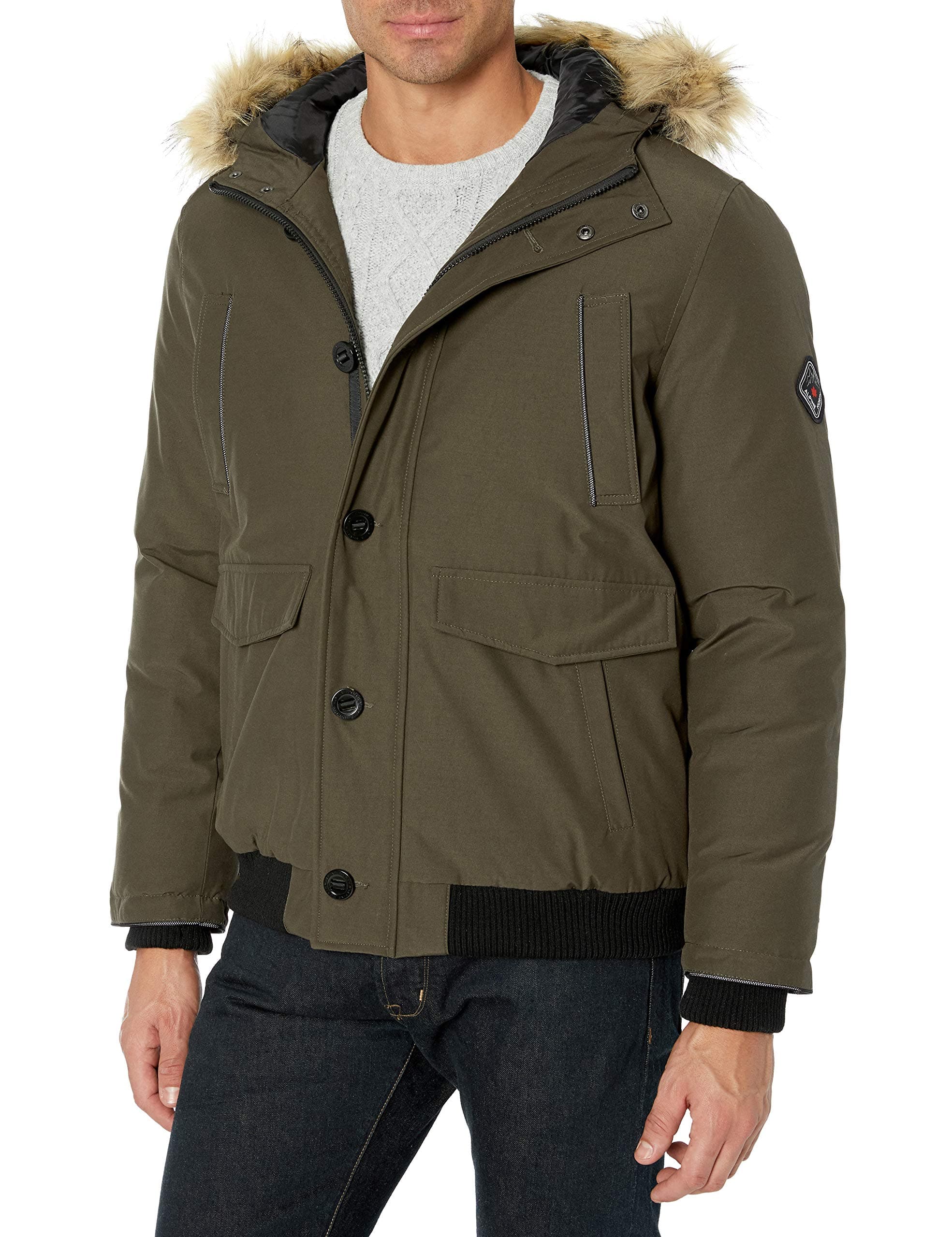 Alpine North mens Down Bomber Jacket