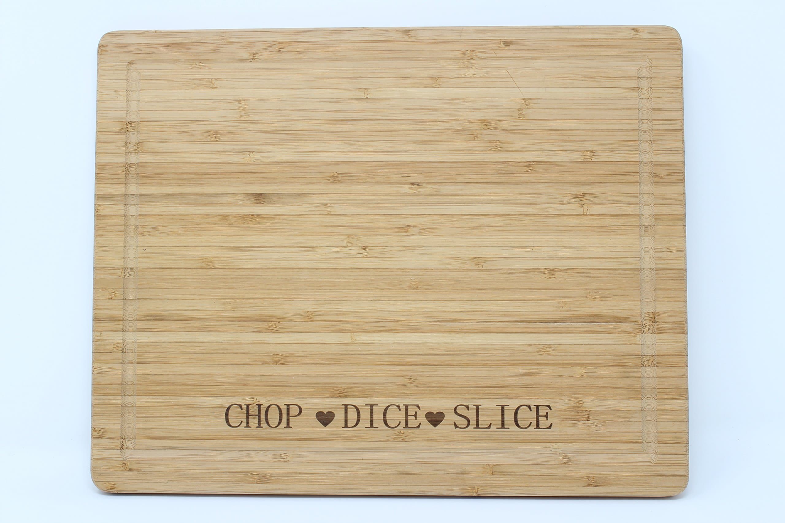 Chop Dice Slice Wooden Chopping Board