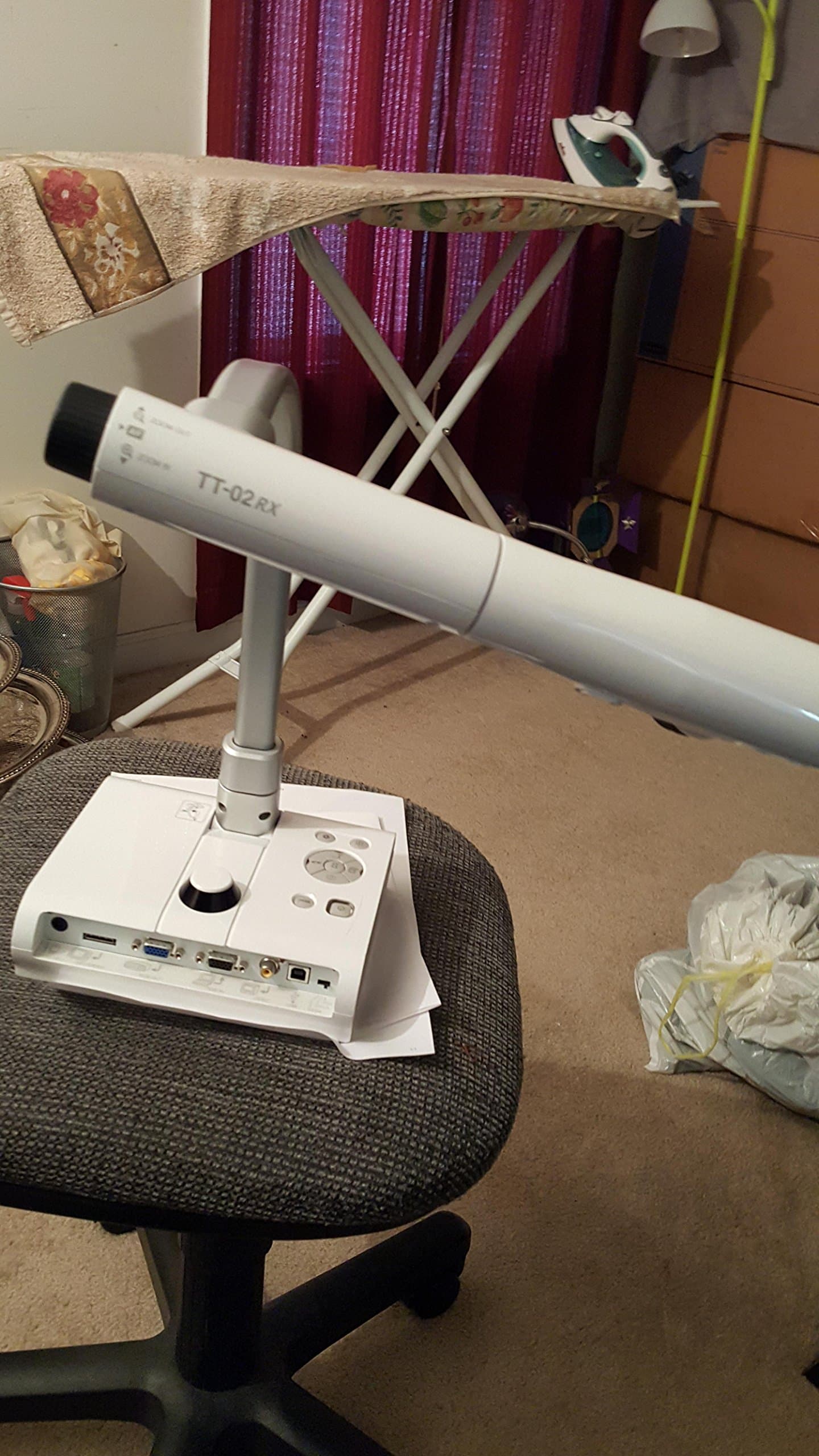 Elmo 1304-7 TT-02RX Document Camera and CRA-1 Wireless Pen Tablet Bundle System; 30 frames per second real time image; High resolution XGA, WXGA, and SXGA from a 1.3 MP CMOS Sensor