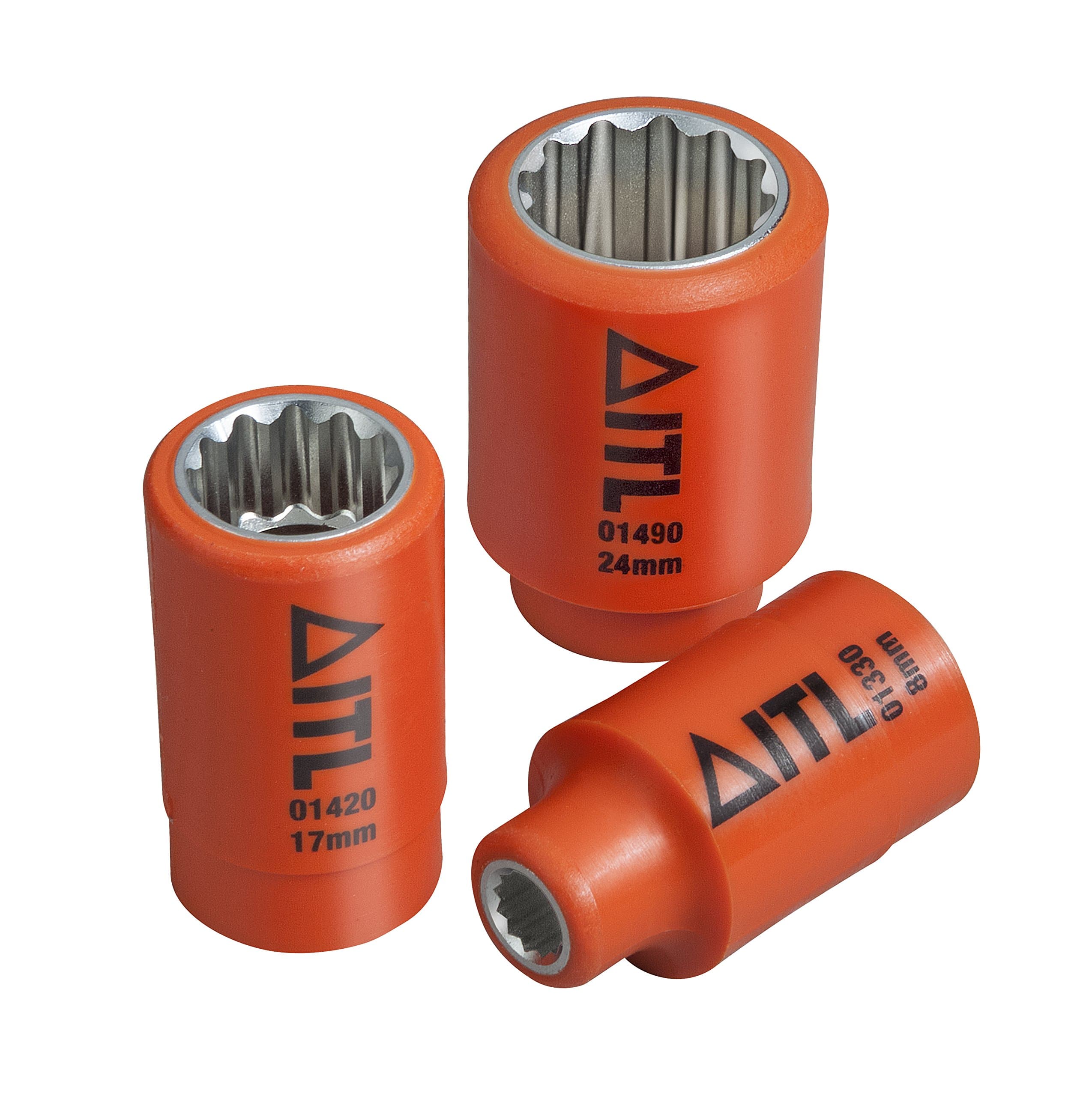 Insulated Tools 1/2 SD Socket, Orange, 01330