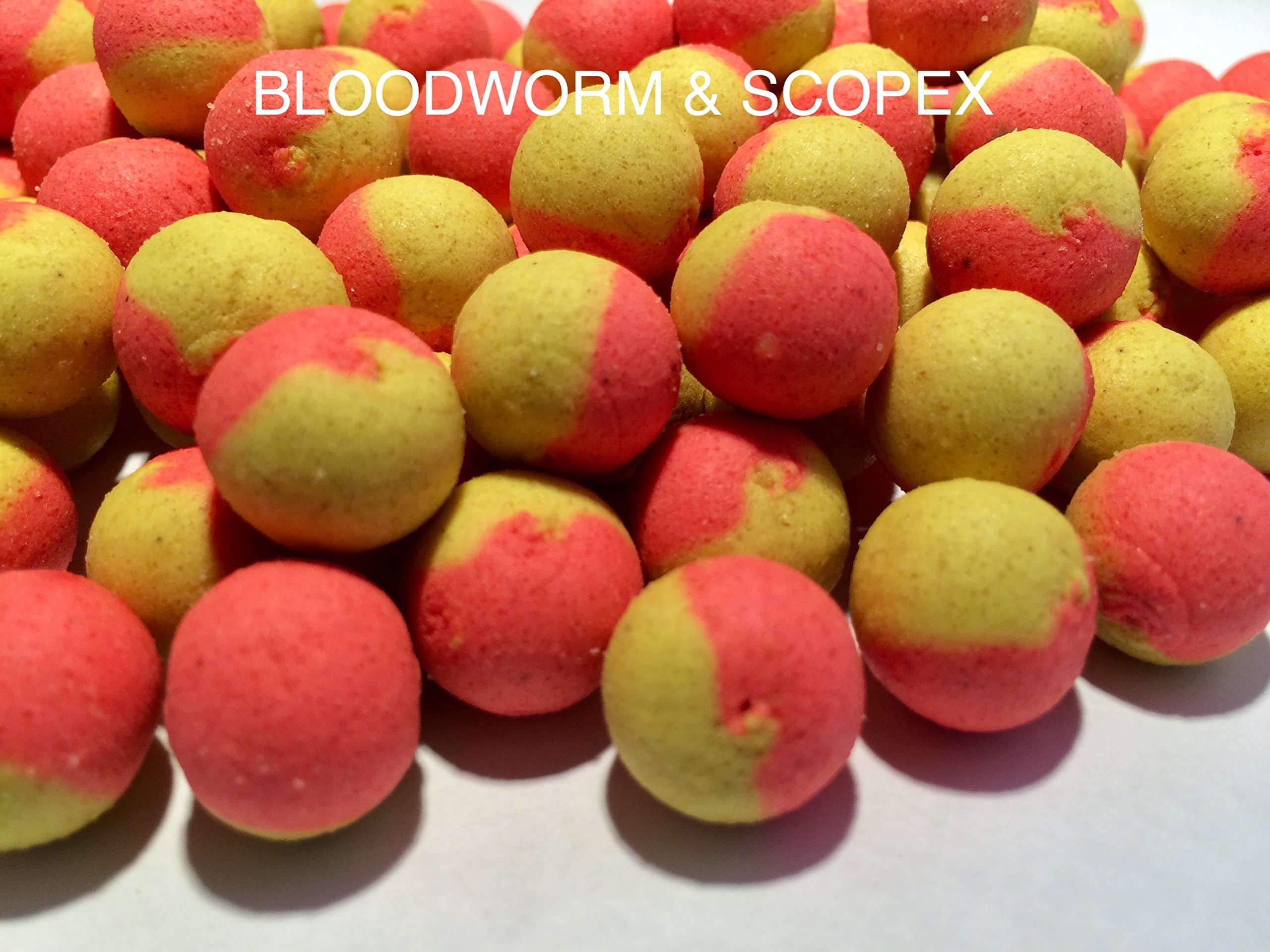 Devour Baits Two Tone Carp Boilies Pop ups Carp/Course Fishing bait 30 X 14mm Boilie