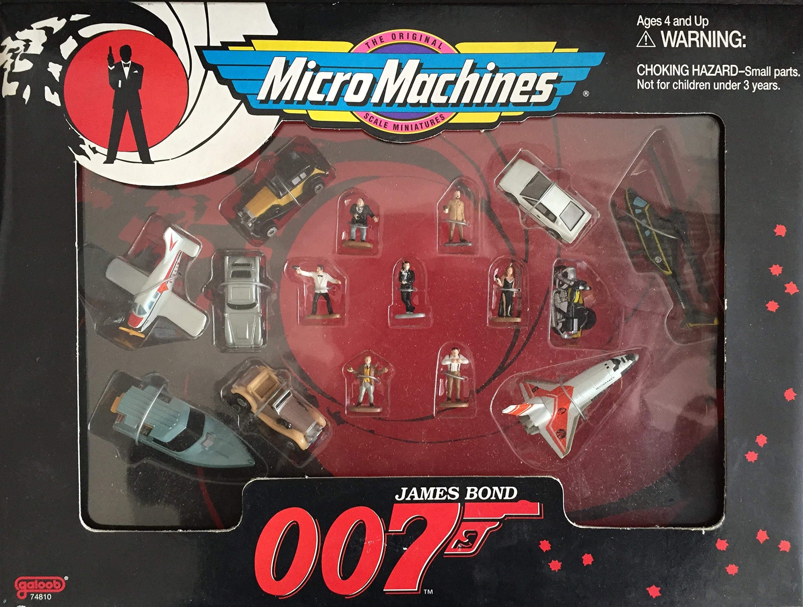 James Bond 007 Micro Machines Collector Set