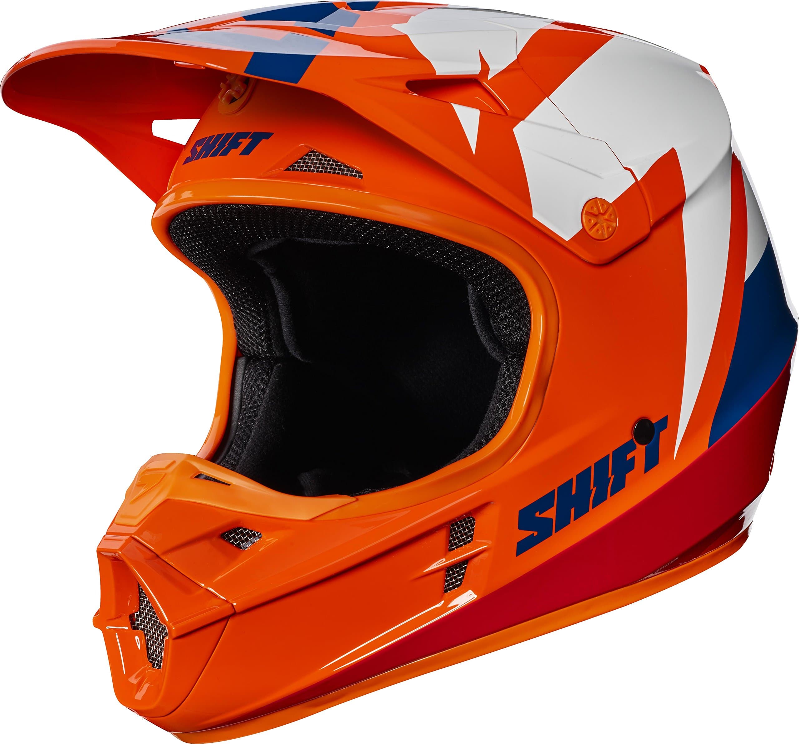 2017 Shift White Label Tarmac Helmet-Orange-S