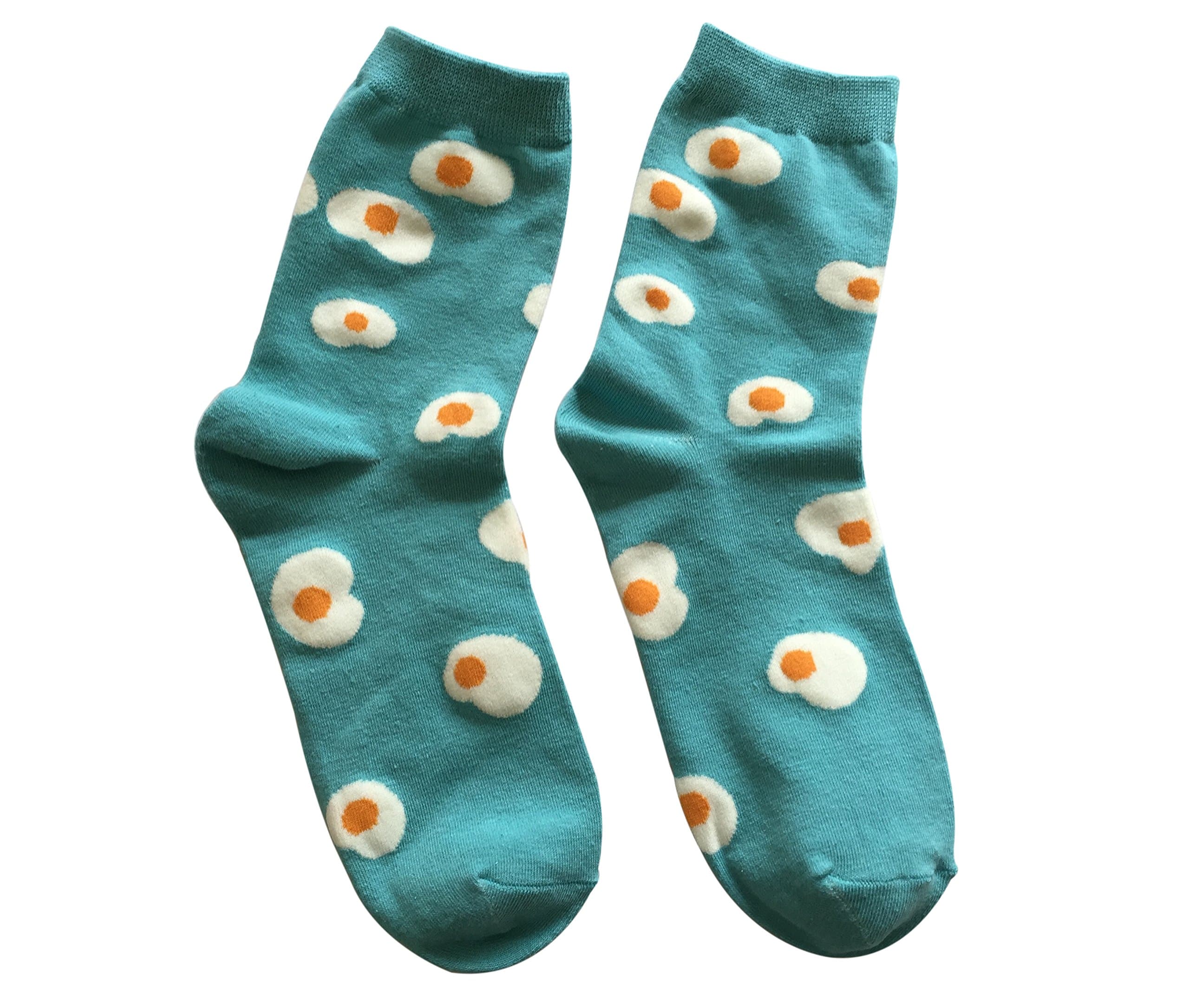 Quirky Egg Pattern Socks UK size 3-5