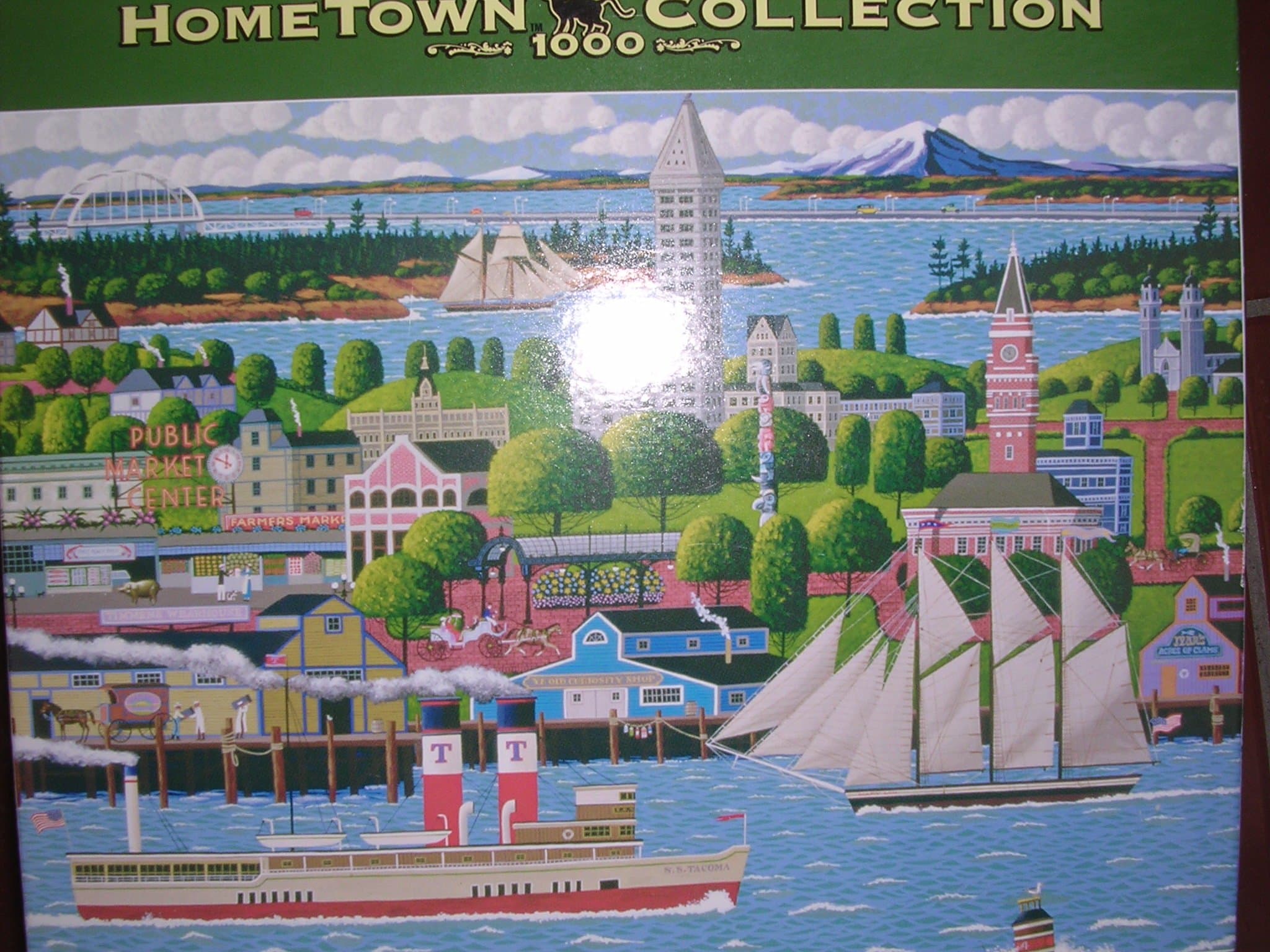 Hometown Collection 1000 Mega Puzzle ; Seattle