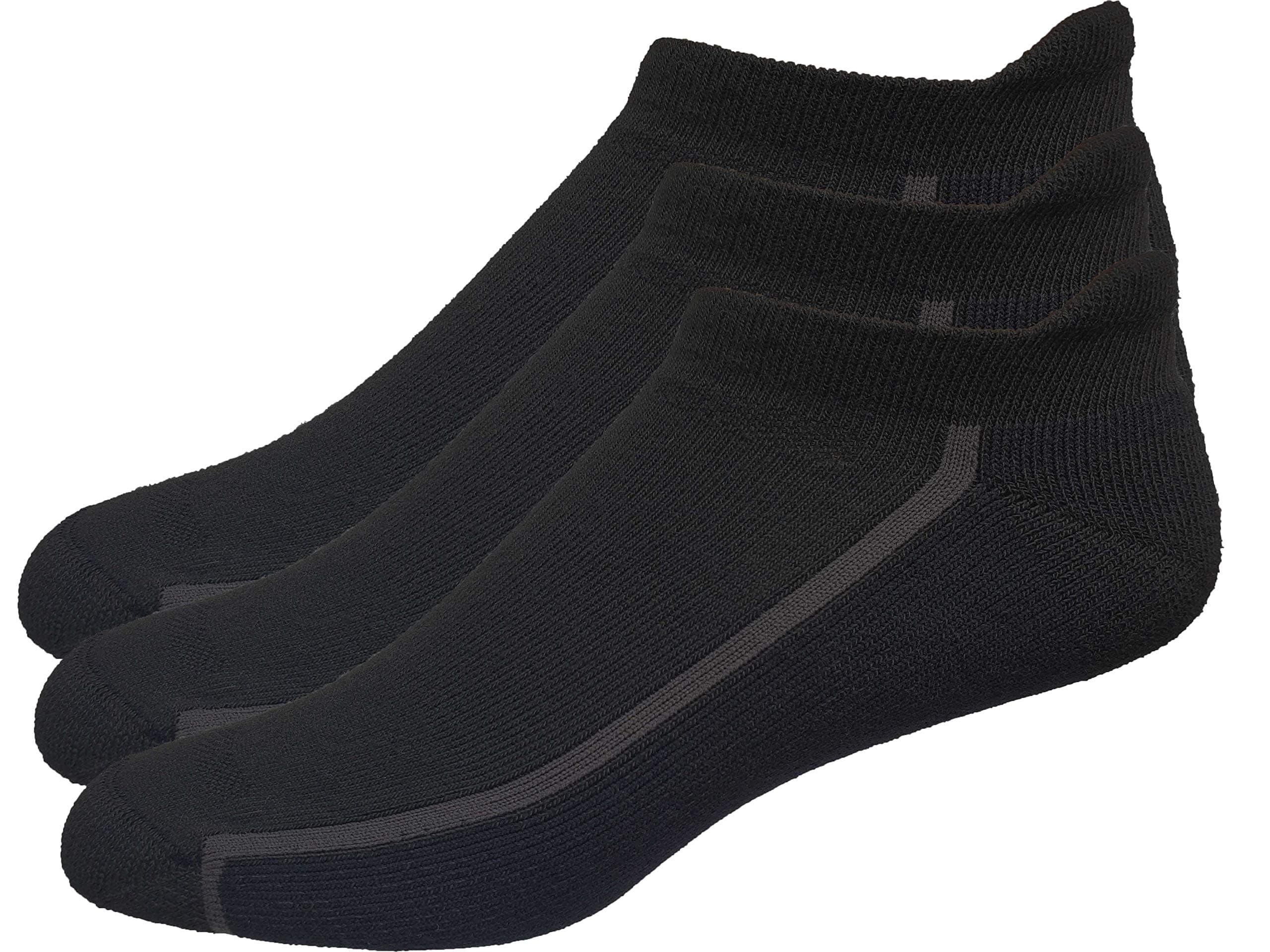 Mens 3-Pack No Show Tab Golf Socks