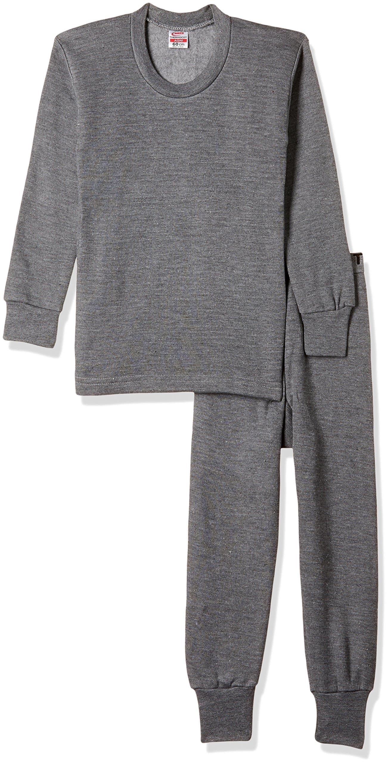 Thermocot Boys' Plain Cotton Thermal Set