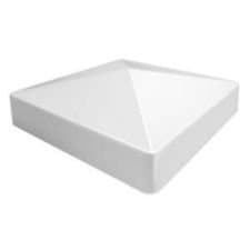 Westech PVC Flat External Post Cap 5" x 5"