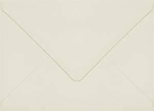 Crest Natural White Outer #7 Euro Flap Envelope (5 1/2" x 7 1/2") - 50 Envelopes