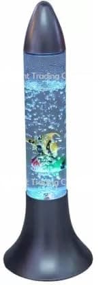 Aqua Rocket Bubble Light Lovely Night Lamp