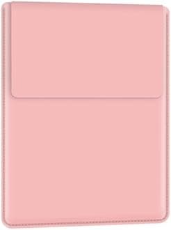 BVYA 12-13.3" Laptop Sleeve, PU Leather Laptop Case Compatible with MacBook Air 13 2018-2022 (M2 A2681 M1 A2337), Compatible with MacBook Pro 13 2016-2022 (M2 A2686 M1 A2338 A2251 A2289 A2159)