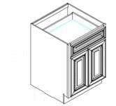 S3021B Sienna Rope Vanity Sink Base - Butt