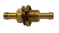 46540 Brass 5/16 Hb X Hb Bulkhead Fitting