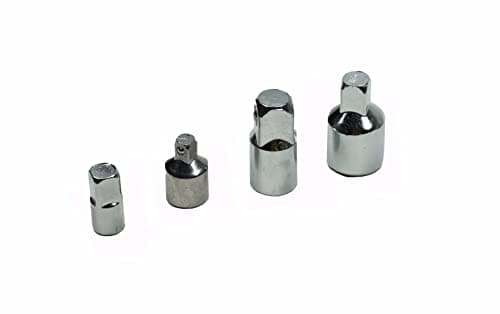 Ratchet Socket Adapter Reducer/Converter Set Tool Kit 1/4" 3/8" 1/2" 4 Pieces