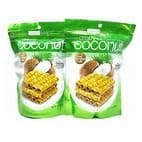 Tropical Fields Crispy Coconut Rolls (Pack of 2)