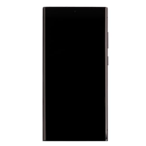 【US Version】SwarKing OLED Digital Display Replacement Compatible with for Samsung Galaxy S23 Ultra S918W S918U (Black with Frame) LCD Display Touch Screen Digitizer Assembly with Repair Tools-6.8inch