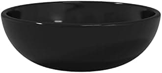 LAPOOH Basin Tempered Glass 35x12 cm Black,Basin Tempered Glass,Bathroom Fixtures,Bathroom Sinks-345246