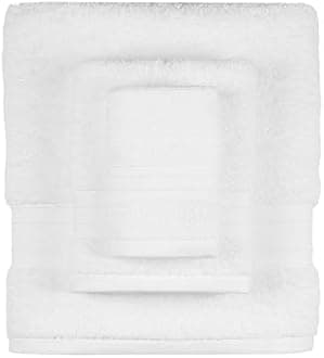 - Trident Soft Comfort Air Rich Towels for Bath, 100% Cotton Towel, Super Soft, Highly Absorbent, 6 Pieces Towel Set, 500 GSM - White