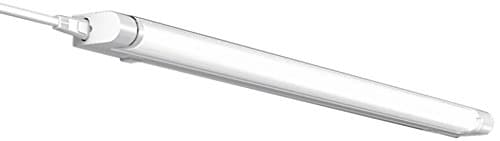 RCB LED Ceiling and Wall Lamp, Fitting Plastic, Clear Prismatic Diffuser, EEK A +, Supply Included 22 x 39 x 540 mm 1.80 M, 7 W, LED Installed 451157.002.1 [Energy Class A+]