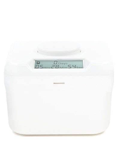 Kitchen SafeMini: Time Locking Container (White Lid + White Base) - 3.0" Height