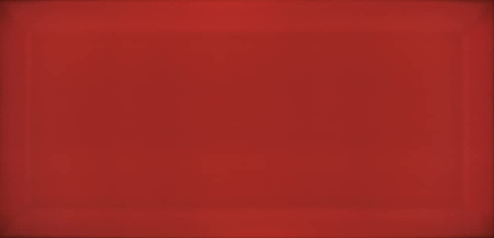 Metro Red Ceramic Wall Bathroom Tile Subway Brick Effect 100mm x 200mm Bevelled Edge Kitchen Tiles Gloss Finish 1m2 Box of 50