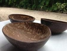 Kava Drinking Coconut Cups 3 pcs- for Drinking Kava Root Beverages | Compliments Your Kava Kava Experience | Bestfijikava inc