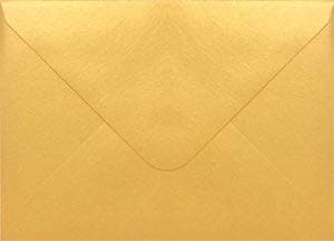 Stardream Gold Outer #7 Euro Flap Envelope (5 1/2" x 7 1/2") - 50 Envelopes