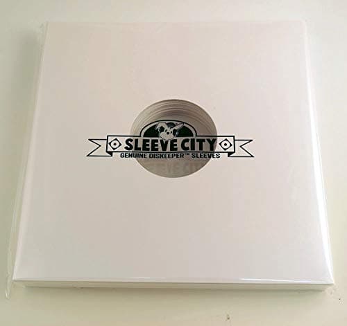 White Die-Cut LP Jacket with Center Hole (Pack of 10)