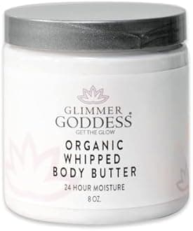Glimmer Goddess Organic Body Butter - 8oz (Rosemary Mint)