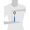 Winco No.16 Ice Cream Disher with Plastic Handle, Size 16, 2 3/4 oz Capacity, Blue, Stainess Steel