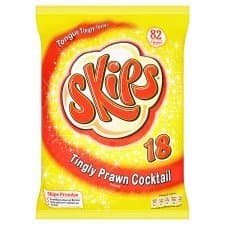 Kp Skips Prawn Cocktail 18 Pack