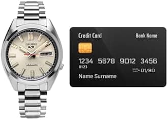 Seiko Stainless Steel Analog Gray Dial Men's Watch-Srpk91K1, Band Color-Silver