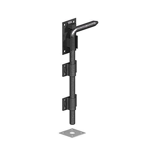 Heavy Duty Gate Bolts - Secure Locking Solution, Drop Down Bolt for Wooden Gates (300mm)